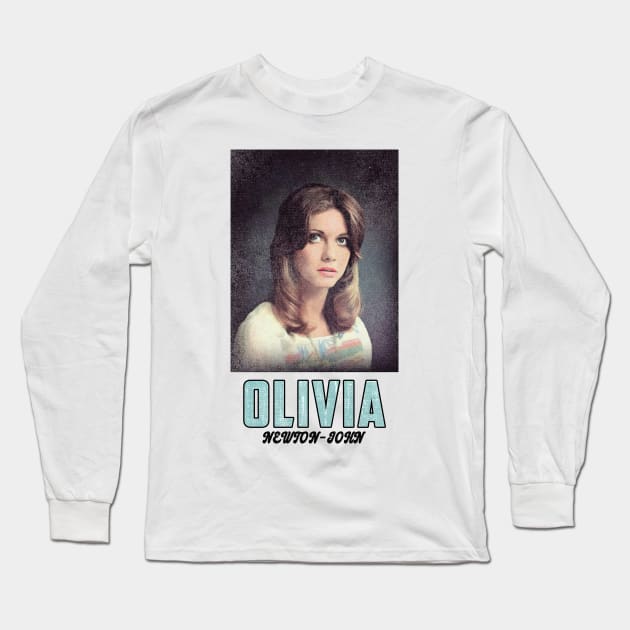 olivia newton john Long Sleeve T-Shirt by nflstr